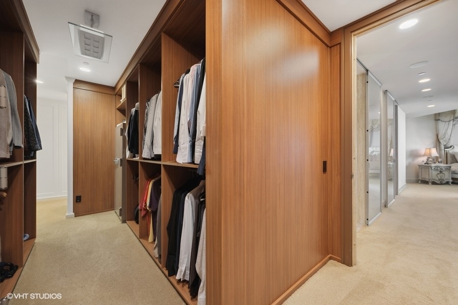 401 North Wabash Avenue, Unit 48A Chicago, IL 60611 - Photo 14 of 50 a view of a walk in closet