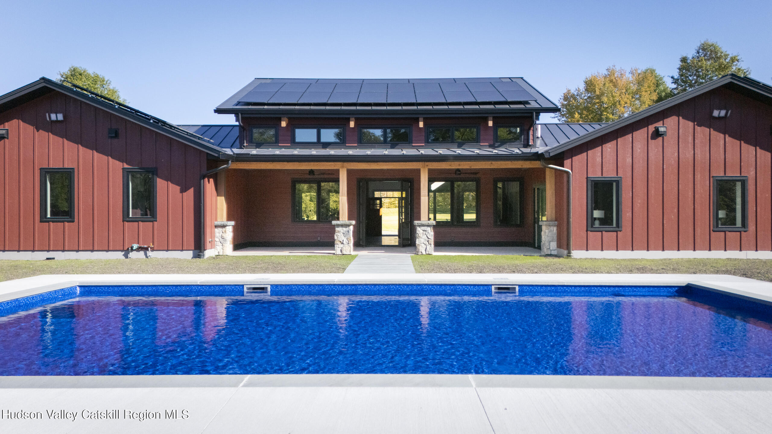 1248 Albany Post Road Gardiner, NY 12525 - Photo 4 of 44 a view of a house with a swimming pool