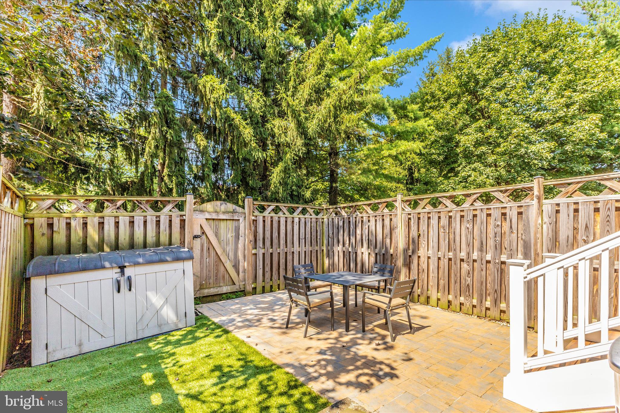 8204 Red Wing Court Frederick, MD 21701 - Photo 32 of 58 a view of a chair and table in the patio