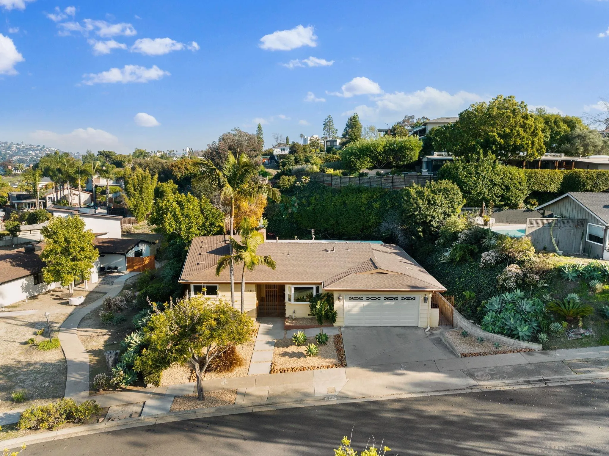 5111 Dorman Drive San Diego, CA 92115 - Photo 59 of 59 a view of a house with a outdoor space