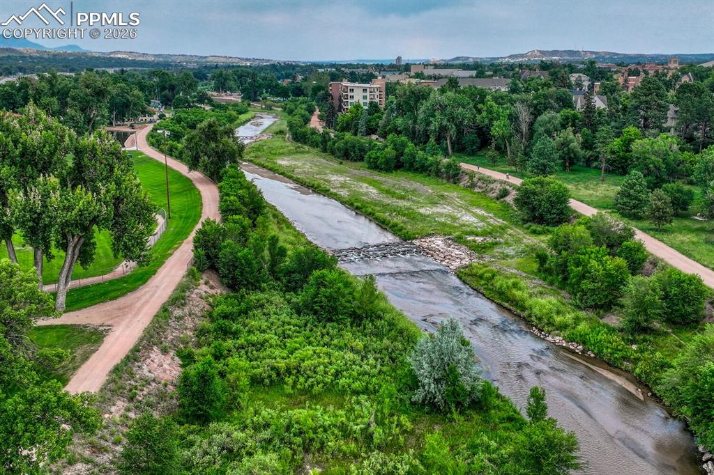 75 East Boulder Street Colorado Springs, CO 80903 - Photo 47 of 50 an aerial view of a yard