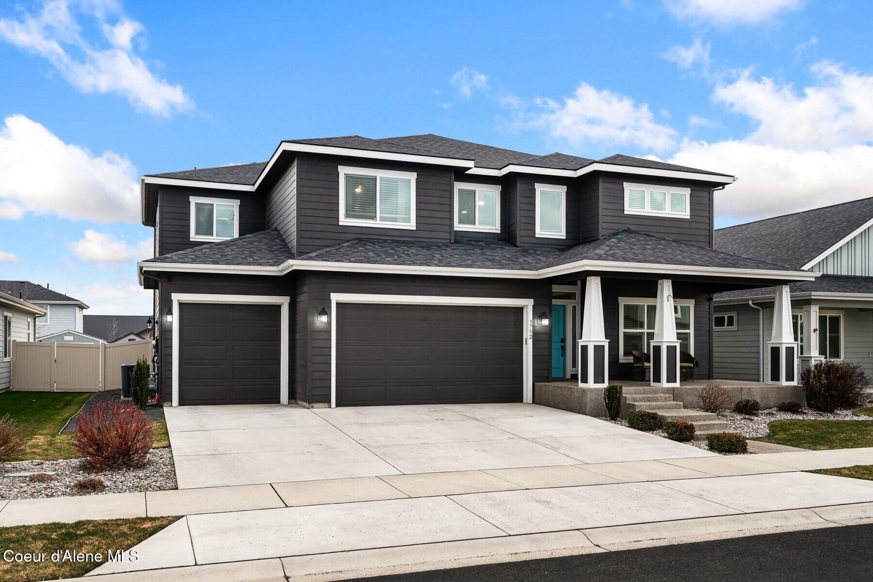 3752 North Shelburne Loop Post Falls, ID 83854 - Photo 2 of 76 3Car attached garage