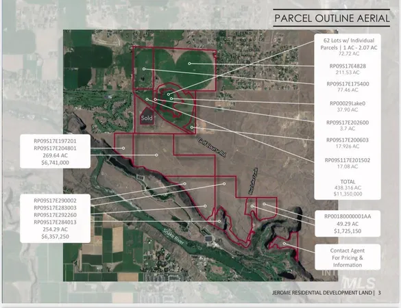 $11,350,000 | Tbd Noth Side Tbd Noth, Jerome, ID 83338