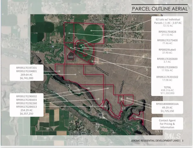 $11,350,000 | Tbd Noth Side Tbd Noth, Jerome, ID 83338