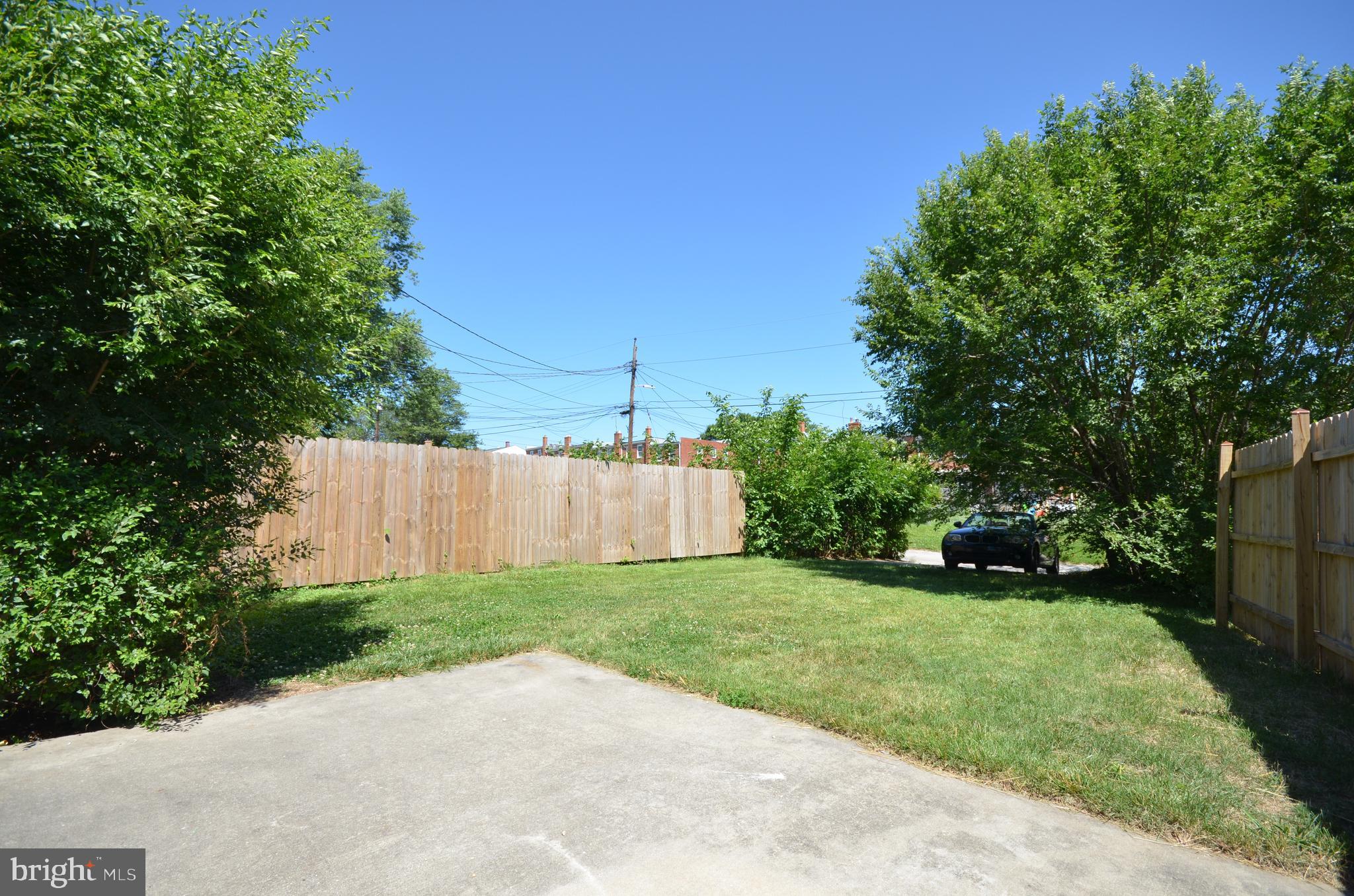 3665 Clarenell Road Baltimore, MD 21229 - Photo 40 of 42 Back yard with large patio and off-street parking!
