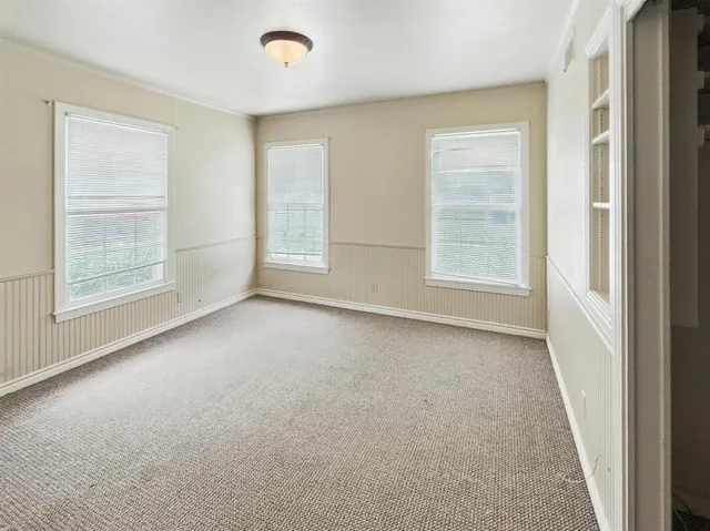 a view of empty room