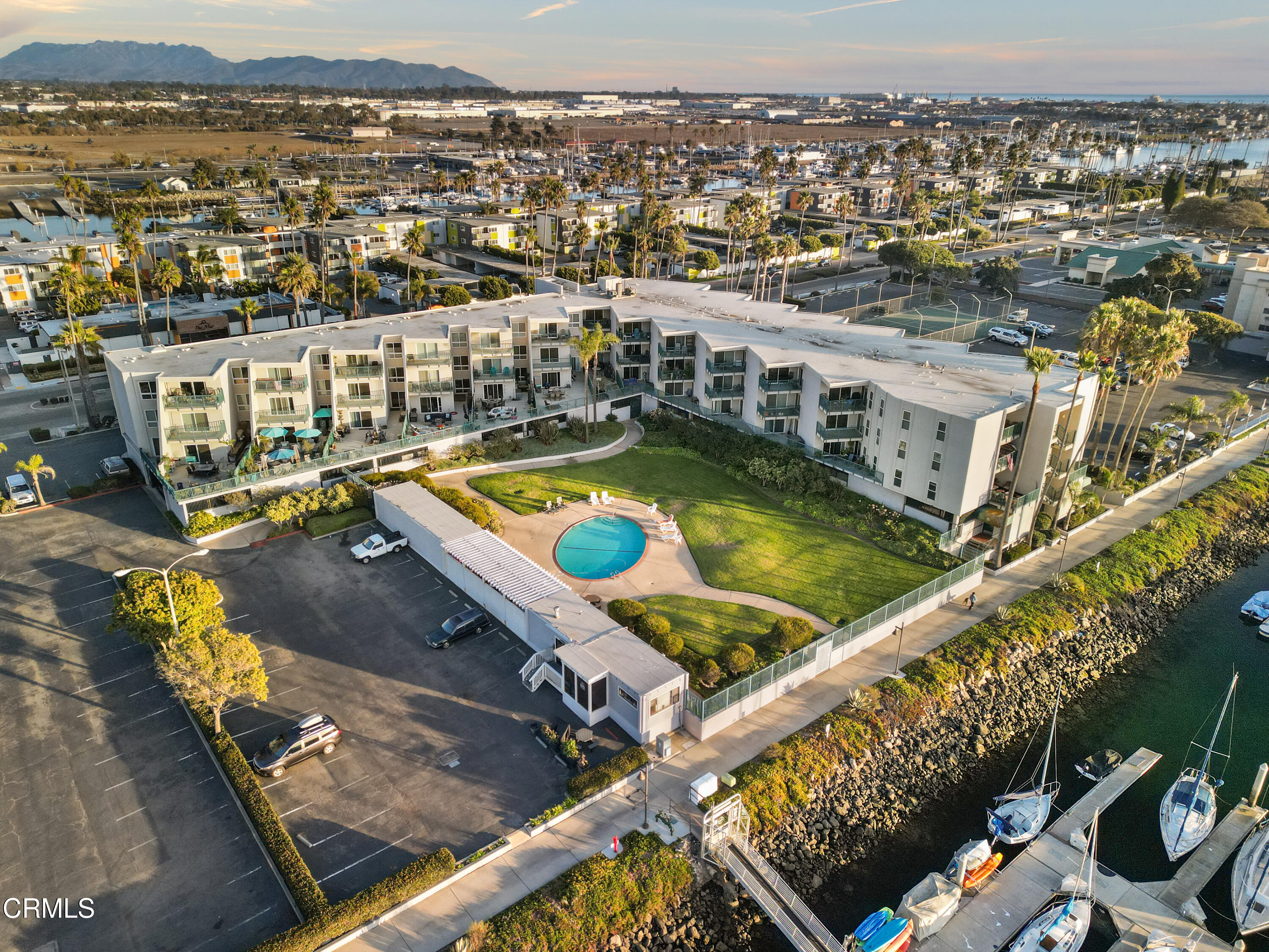 3101 Peninsula Road, Unit 107 Oxnard, CA 93035 - Photo 20 of 24 a view of a city with tall buildings