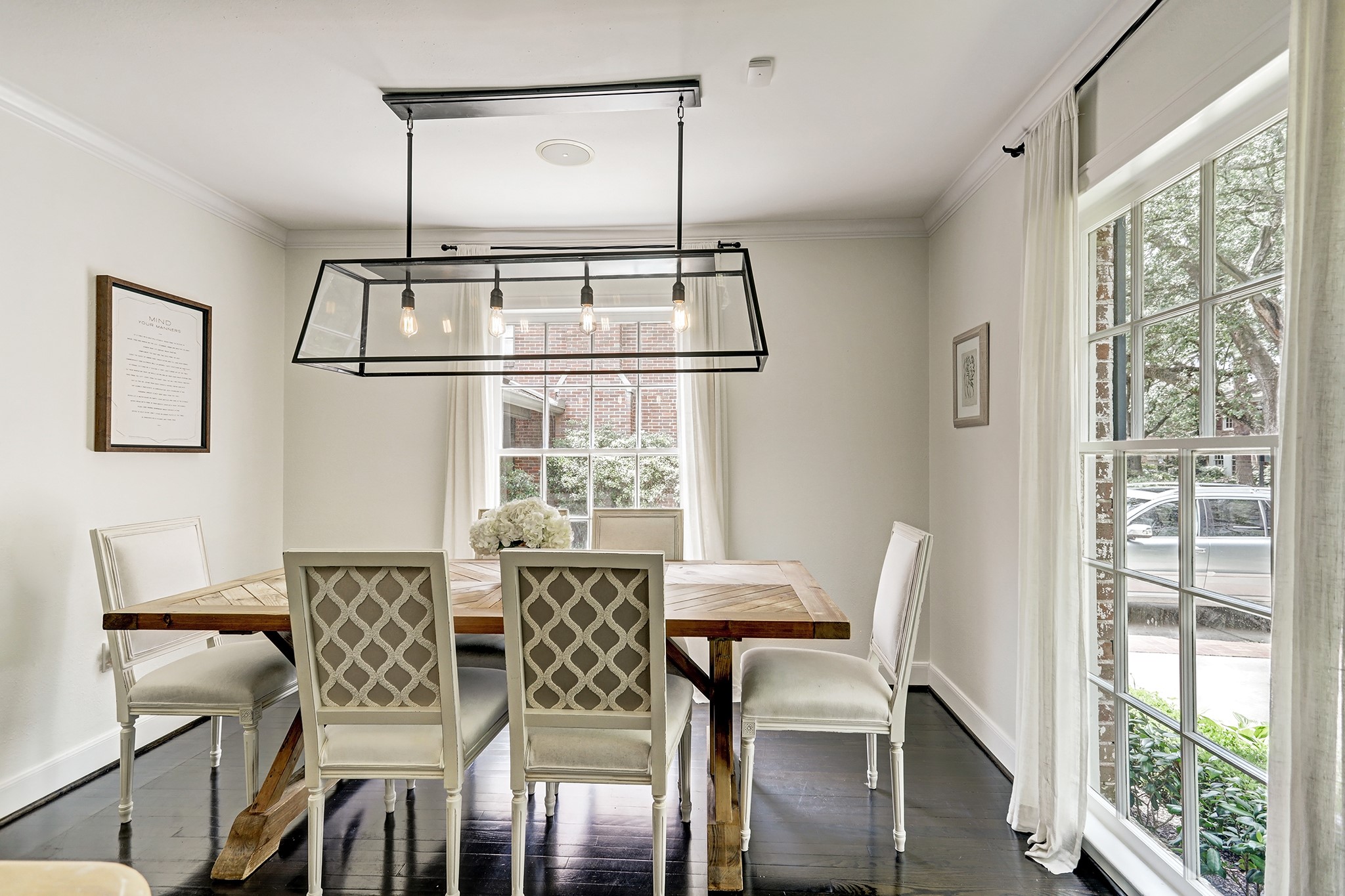 2829 Sunset Boulevard West University Place, TX 77005 - Photo 4 of 19 a view of a dining room with furniture window and outside view