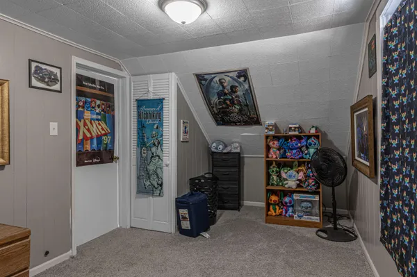 a view of a room with closet