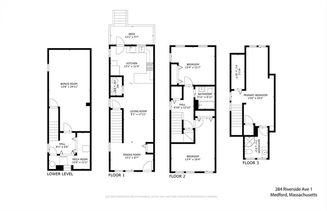 $749,000 | 284 Riverside Avenue, Unit 1, Medford, MA 02155