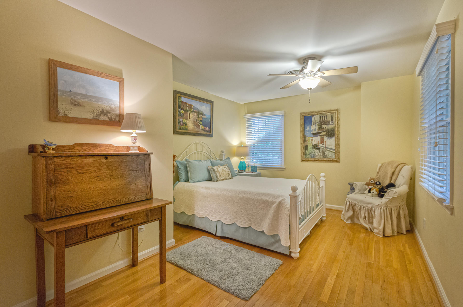 5233 Falcon Ridge Road Roanoke, VA 24018 - Photo 30 of 50 a spacious bedroom with a bed and a table in it