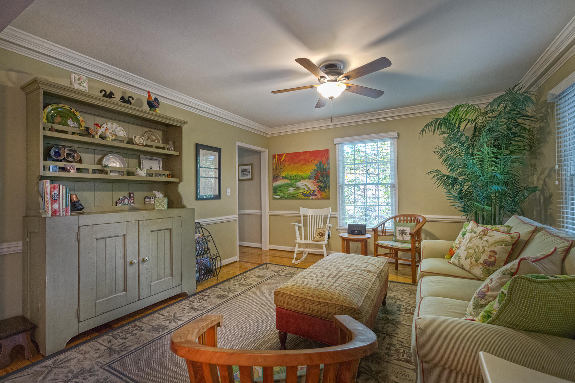 5233 Falcon Ridge Road Roanoke, VA 24018 - Photo 32 of 50 a living room with furniture a fireplace and a window