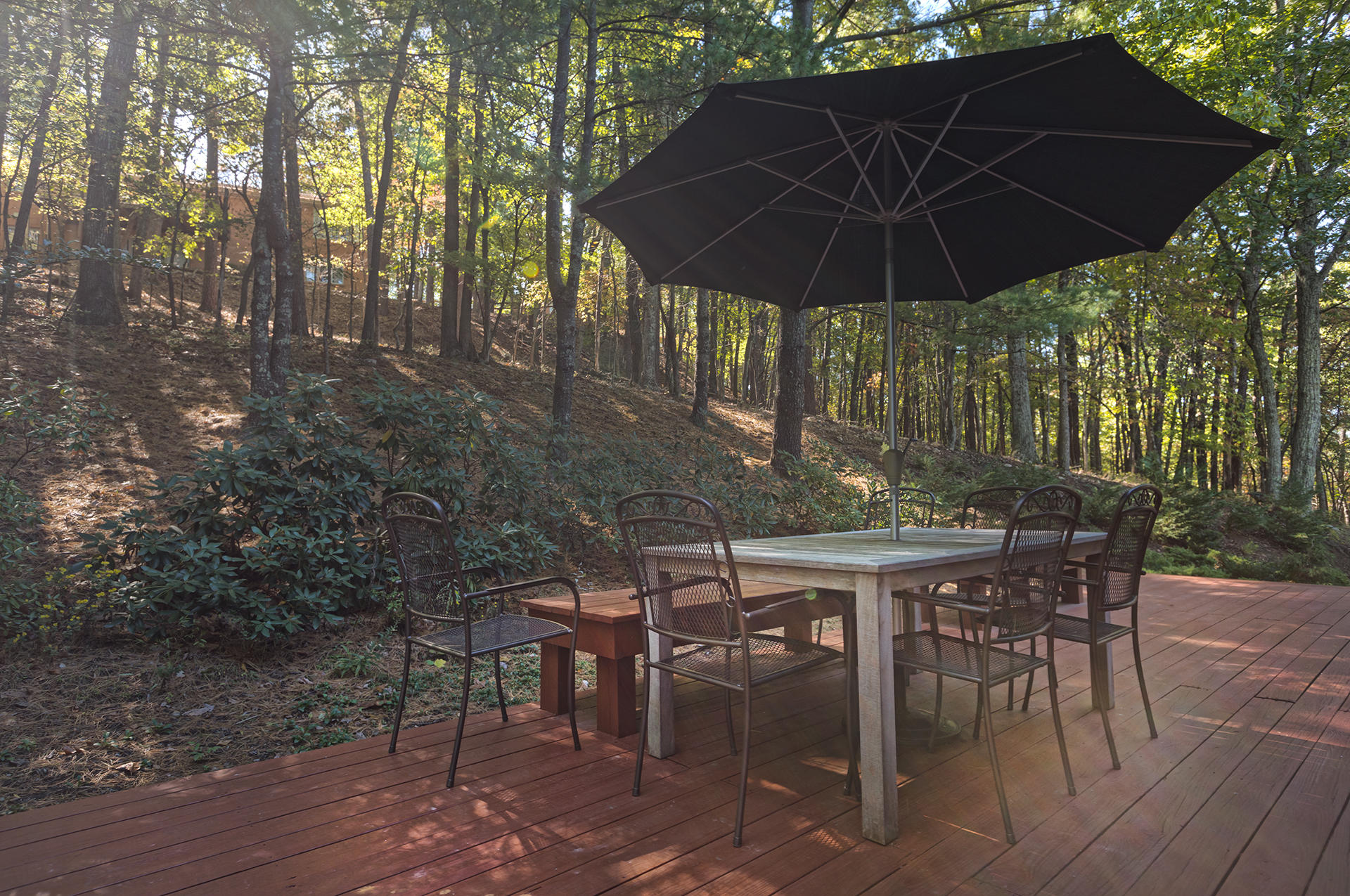 5233 Falcon Ridge Road Roanoke, VA 24018 - Photo 44 of 50 an outdoor space with furniture and umbrella