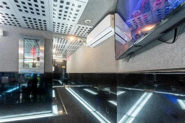 a close view of dining table with chairs