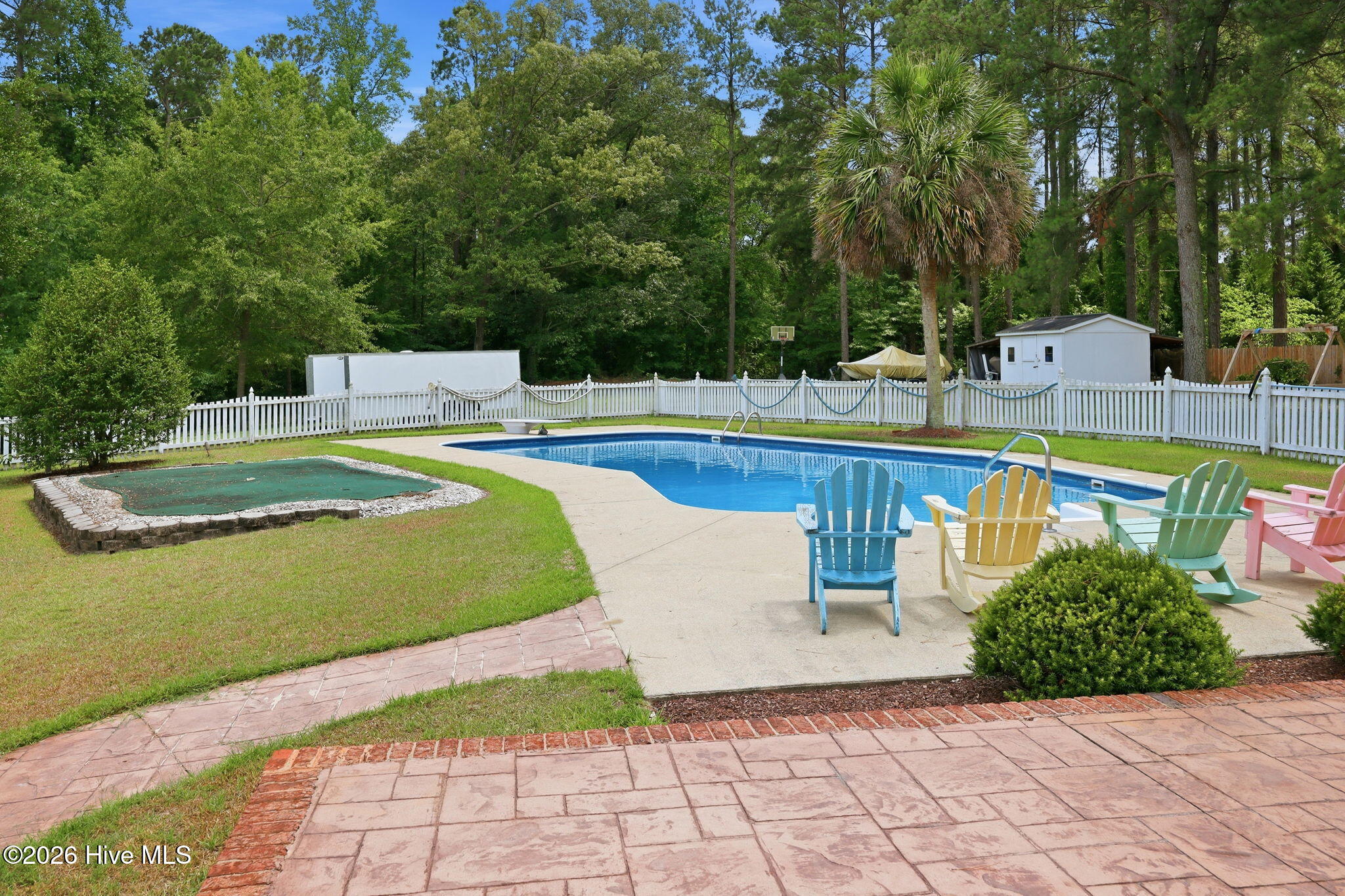 4076 Mobleys Bridge Road Grimesland, NC 27837 - Photo 50 of 66 step out on your raised patio to say wow- what a view !