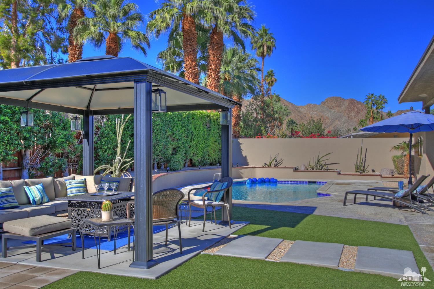 71471 Halgar Road Rancho Mirage, CA 92270 - Photo 46 of 49 a view of yard with outdoor seating