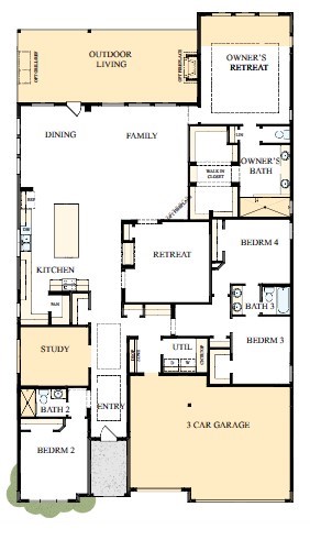15748 Terracotta Terrace Lane Conroe, TX 77302 - Photo 50 of 50 The success of a floor plan is the way you can move through it…You’ll be amazed at how well this home lives…We call it traffic patterns.