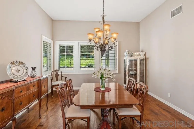 14370 Harvest Crescent Poway, CA 92064 - Photo 18 of 56 a view of a dining room with furniture window and outside view
