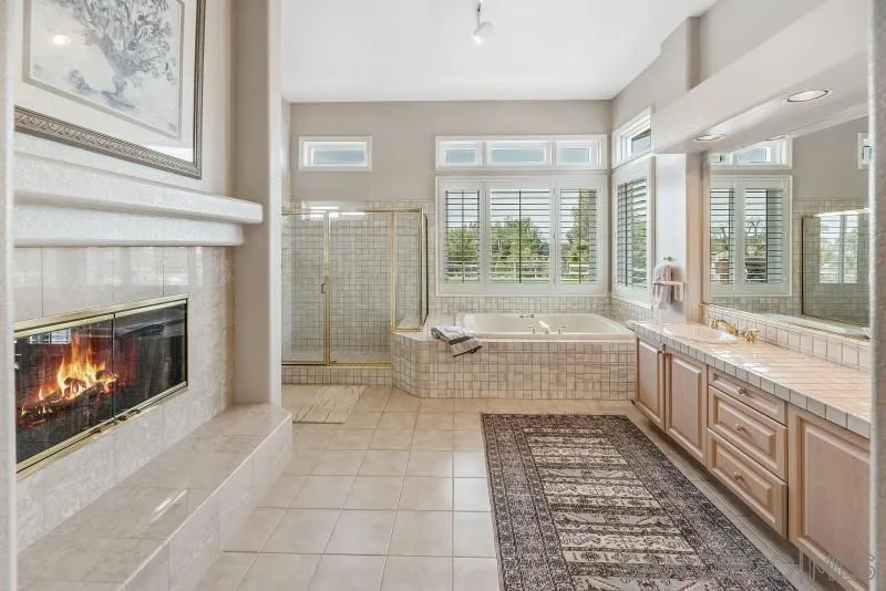 14370 Harvest Crescent Poway, CA 92064 - Photo 34 of 56 a large windows with a fireplace in it