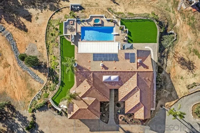 14370 Harvest Crescent Poway, CA 92064 - Photo 6 of 56 an aerial view of a house with a garden