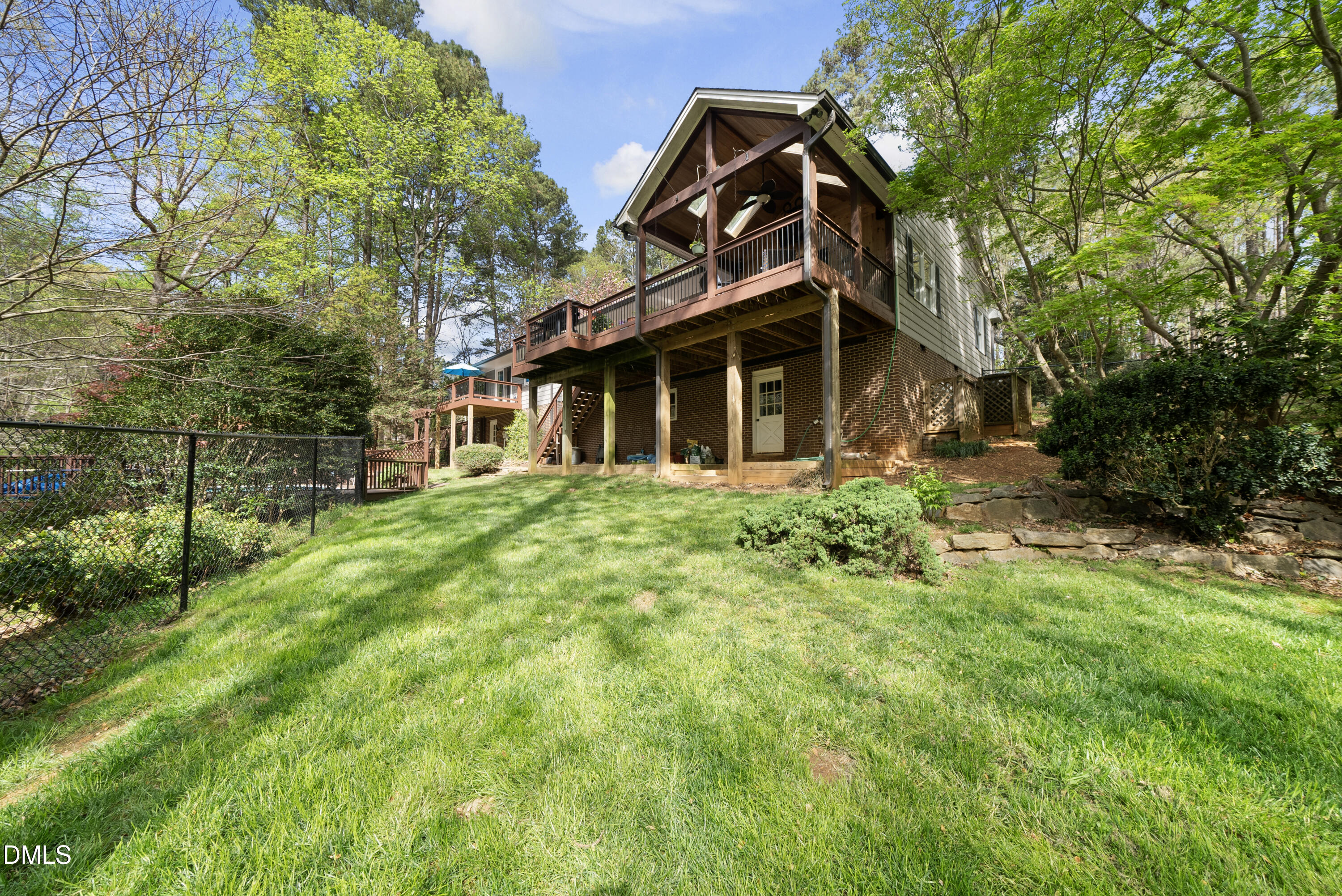 6200 Splitrock Trail Apex, NC 27539 - Photo 46 of 64 a view of a house with a yard
