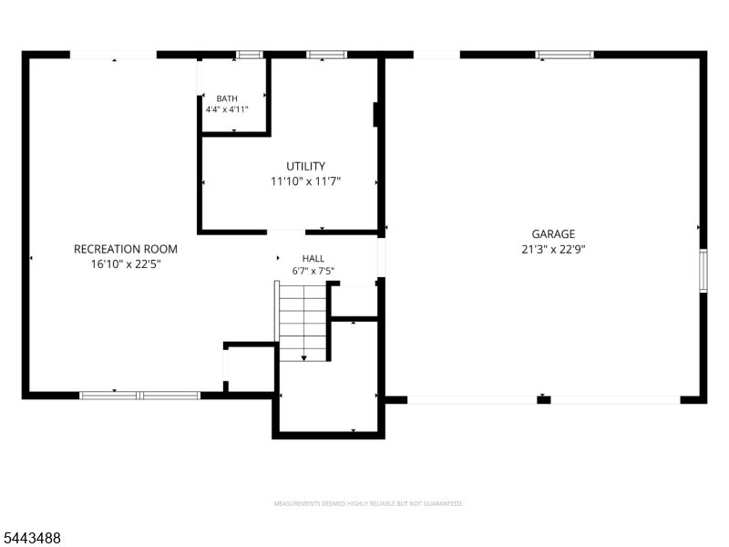 151 East Prospect Street Clark, NJ 07066 - Photo 31 of 31 a picture of a floor plan