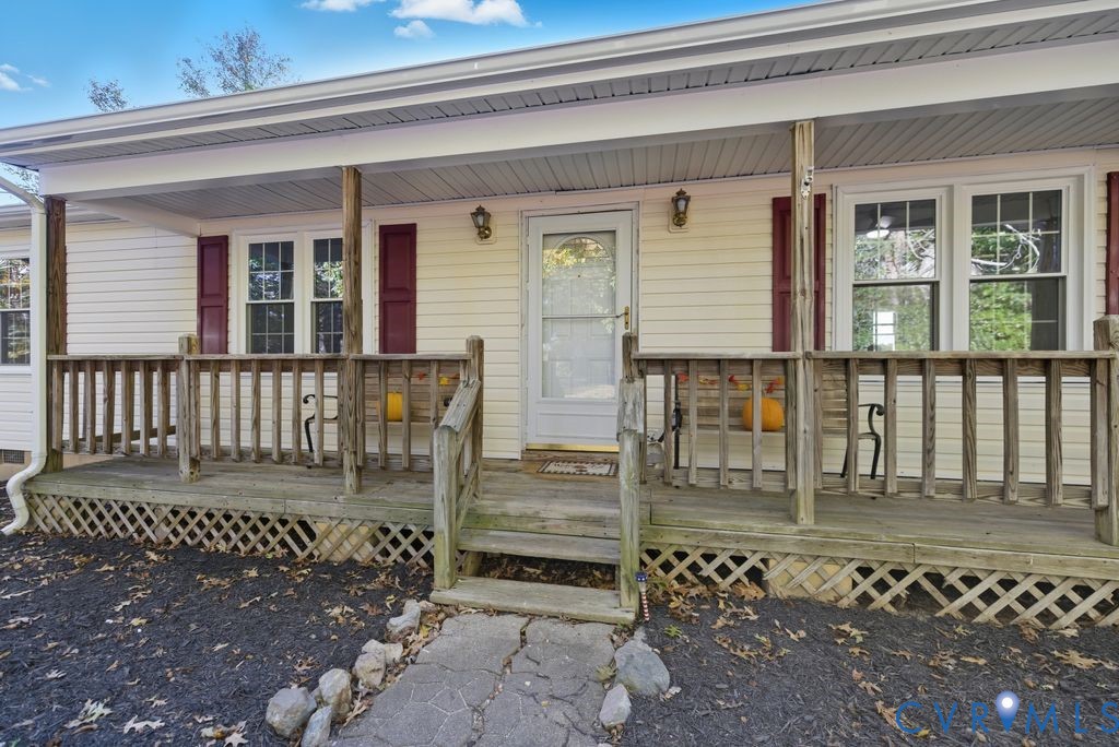 1601 Holly Hills Road Powhatan, VA 23139 - Photo 1 of 32 View of exterior entry featuring covered porch