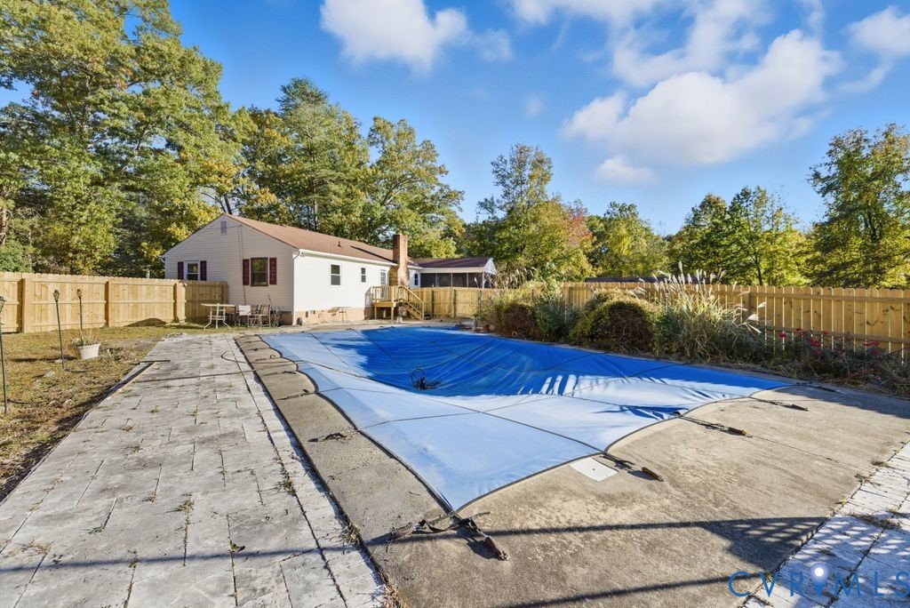 1601 Holly Hills Road Powhatan, VA 23139 - Photo 30 of 32 View of pool featuring a fenced backyard, a patio,