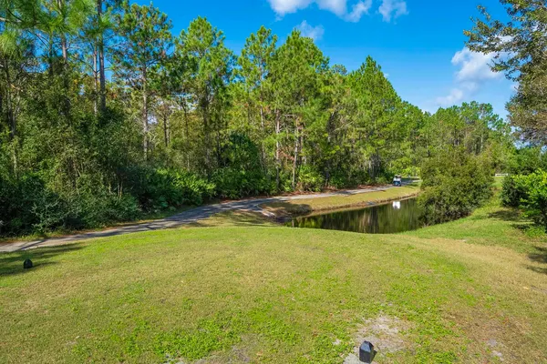 a front view of house with yard and trees