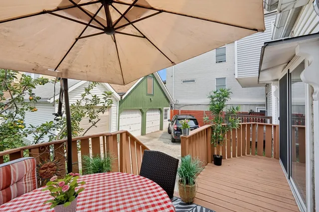 a view of a house with a patio