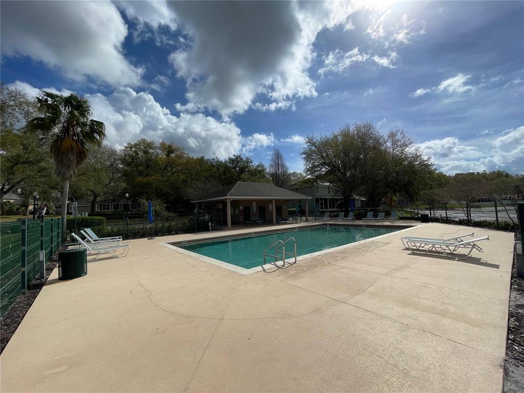 1073 Turtle Lake Court Ocoee, FL 34761 - Photo 31 of 46 a view of swimming pool with a yard in front of it