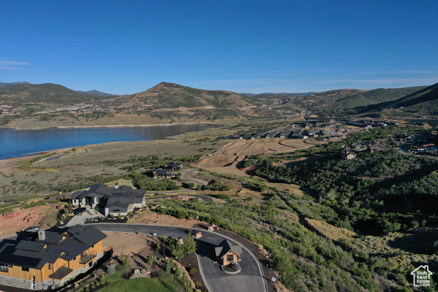 10677 North Reflection Ridge, Unit 1 Hideout, UT 84036 - Photo 12 of 41 Aerial overview of property's location featuring a water and mountain view