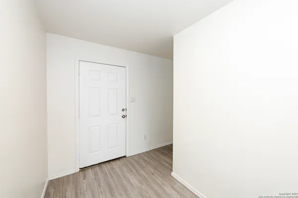 a backyard of a house