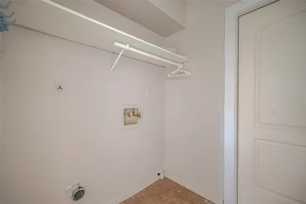 a view of a small space