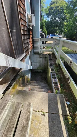 a view of swimming pool from a balcony