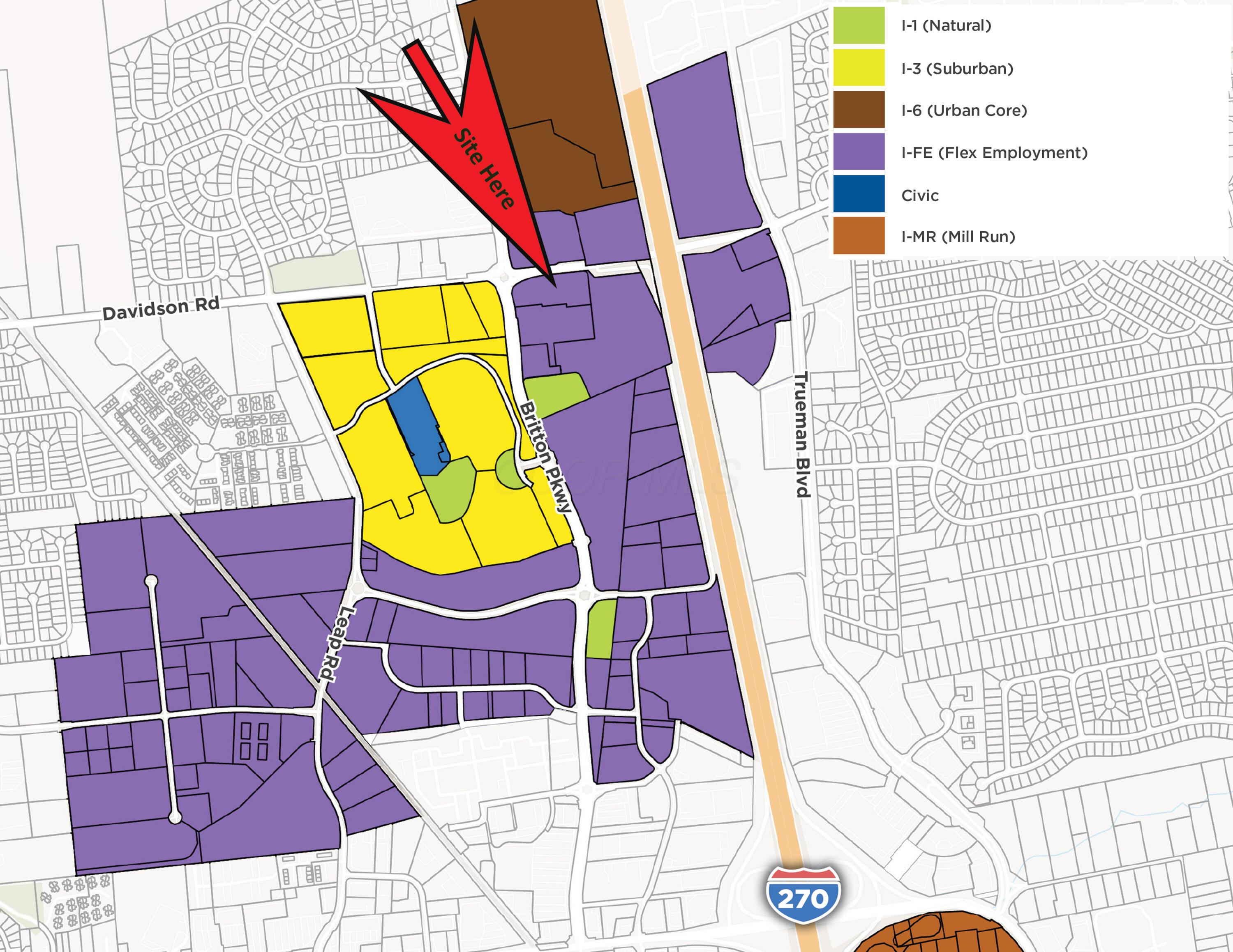 4253 Davidson Road Hilliard, OH 43026 - Photo 7 of 7 Zoning Map