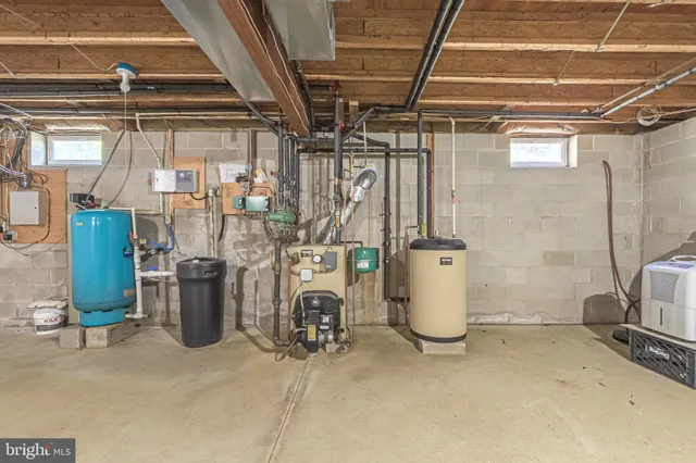 a view of a building with a big yard