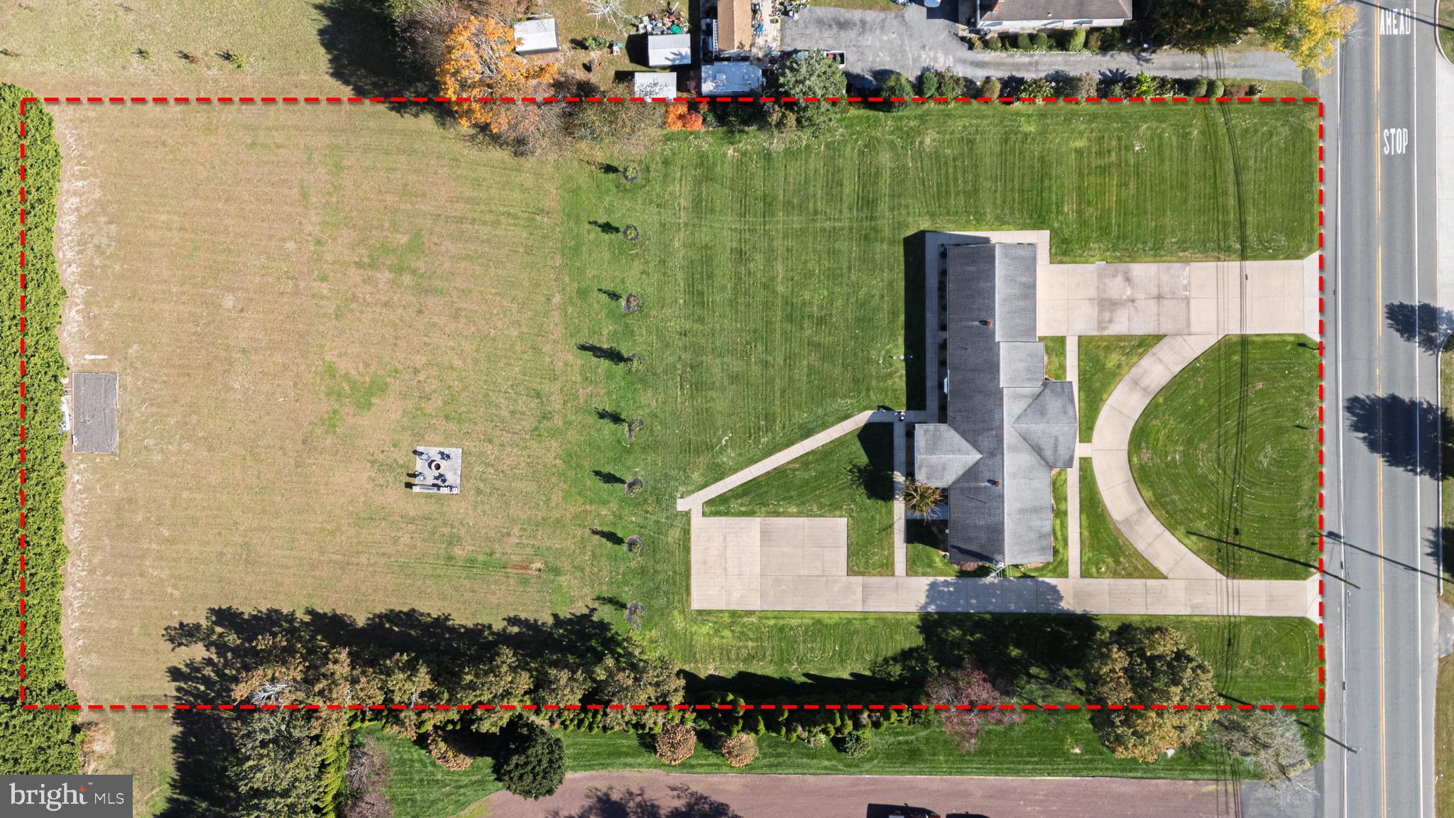 4926 Landis Avenue Vineland, NJ 08360 - Photo 51 of 73 an aerial view of a house with a garden and lake view