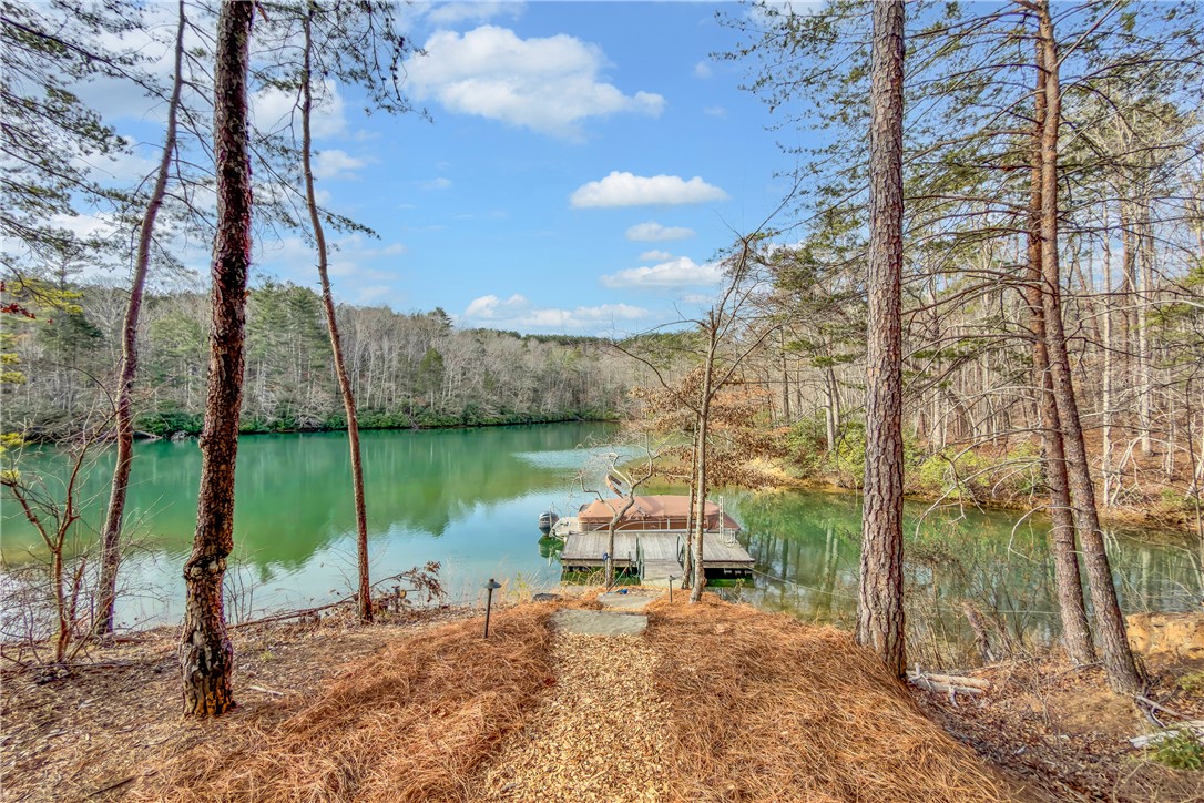 243 Quay Court Sunset, SC 29685 - Photo 35 of 46 This tranquil waterfront property features a private dock, offering direct access to the serene lake.