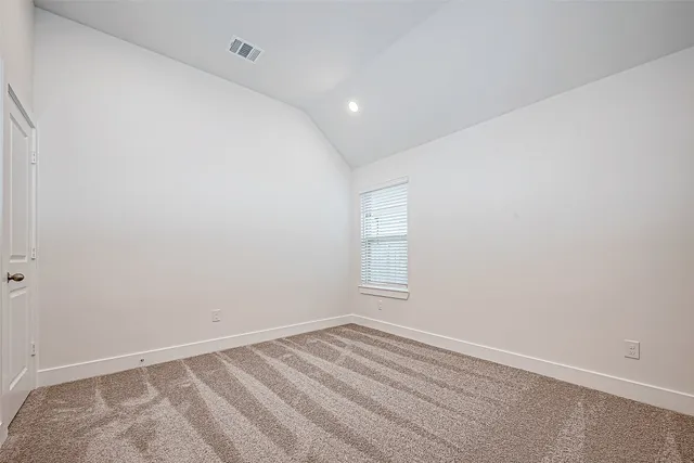 a view of empty room