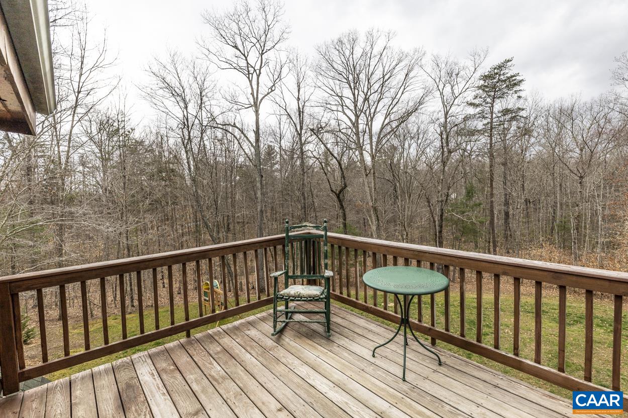 136 Buffalo Run Road Stanardsville, VA 22973 - Photo 34 of 64 a view of a two chairs with two deck