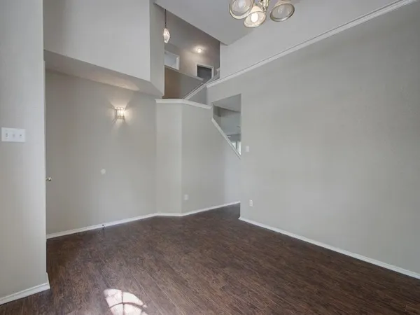 wooden floor in an empty room