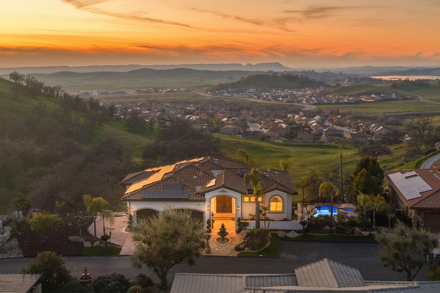 22221 Masters Drive Friant, CA 93626 - Photo 23 of 87 an aerial view of residential houses with outdoor space