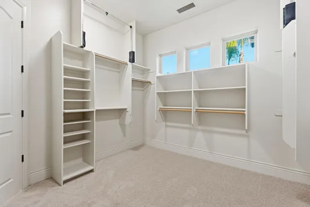 a view of a balcony with an outdoor space