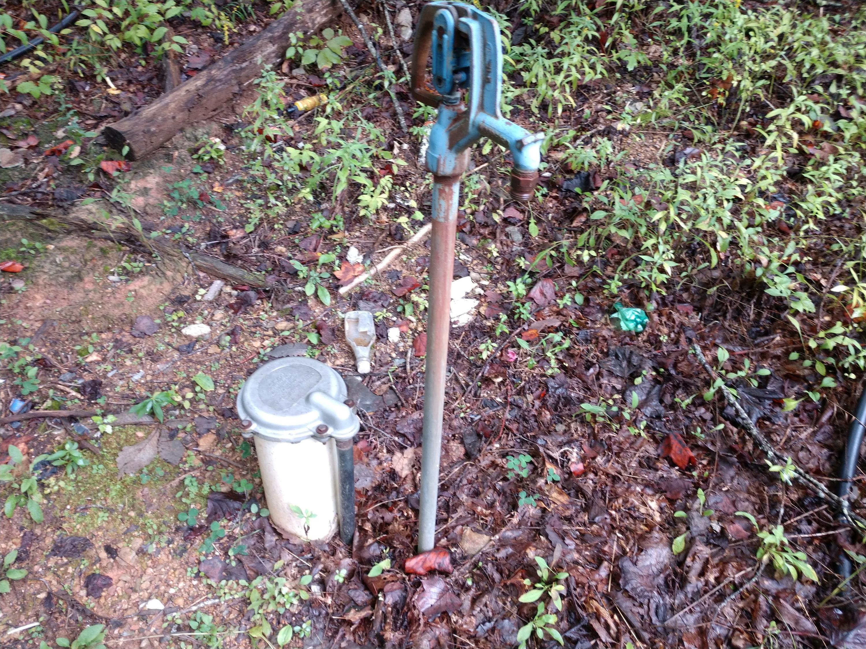 1090 Lexington Lane Riner, VA 24149 - Photo 6 of 12 a toilet and a sink in a garden