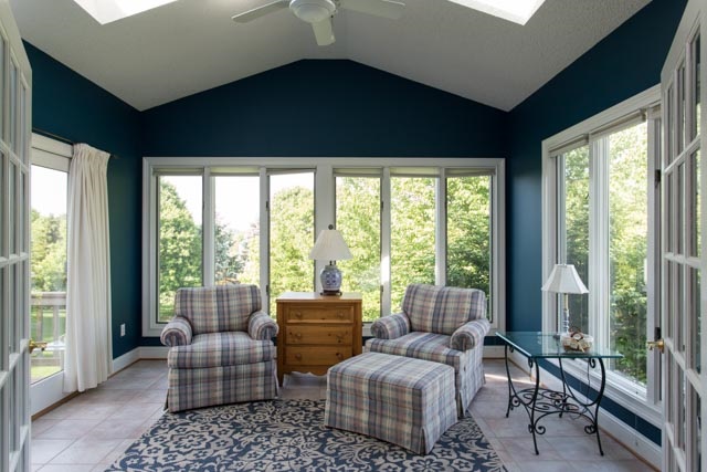 3213 Arrowhead Road Harrisonburg, VA 22801 - Photo 12 of 41 Inviting sunroom with vaulted ceiling overlooks the backyard.