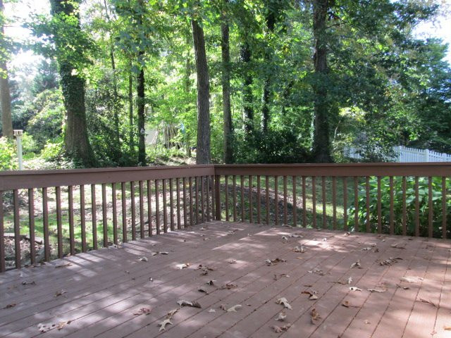 4720 Hunt Manor Court Raleigh, NC 27616 - Photo 20 of 24 Oversized Deck!
