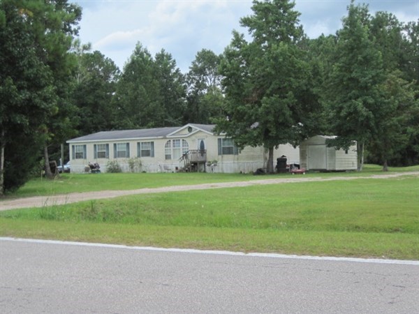 a view of house with outdoor space and garden