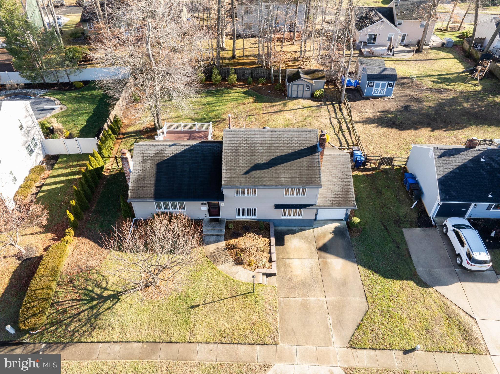154 Fox Chase Drive Delran, NJ 08075 - Photo 11 of 12 Ariel View