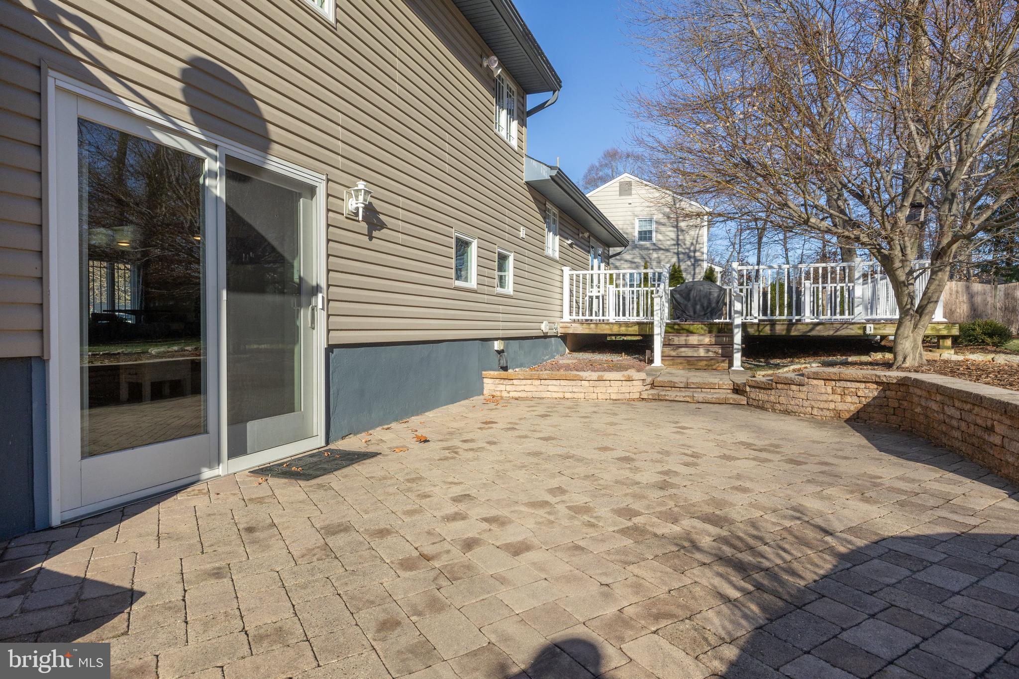 154 Fox Chase Drive Delran, NJ 08075 - Photo 7 of 12 Paver Patio